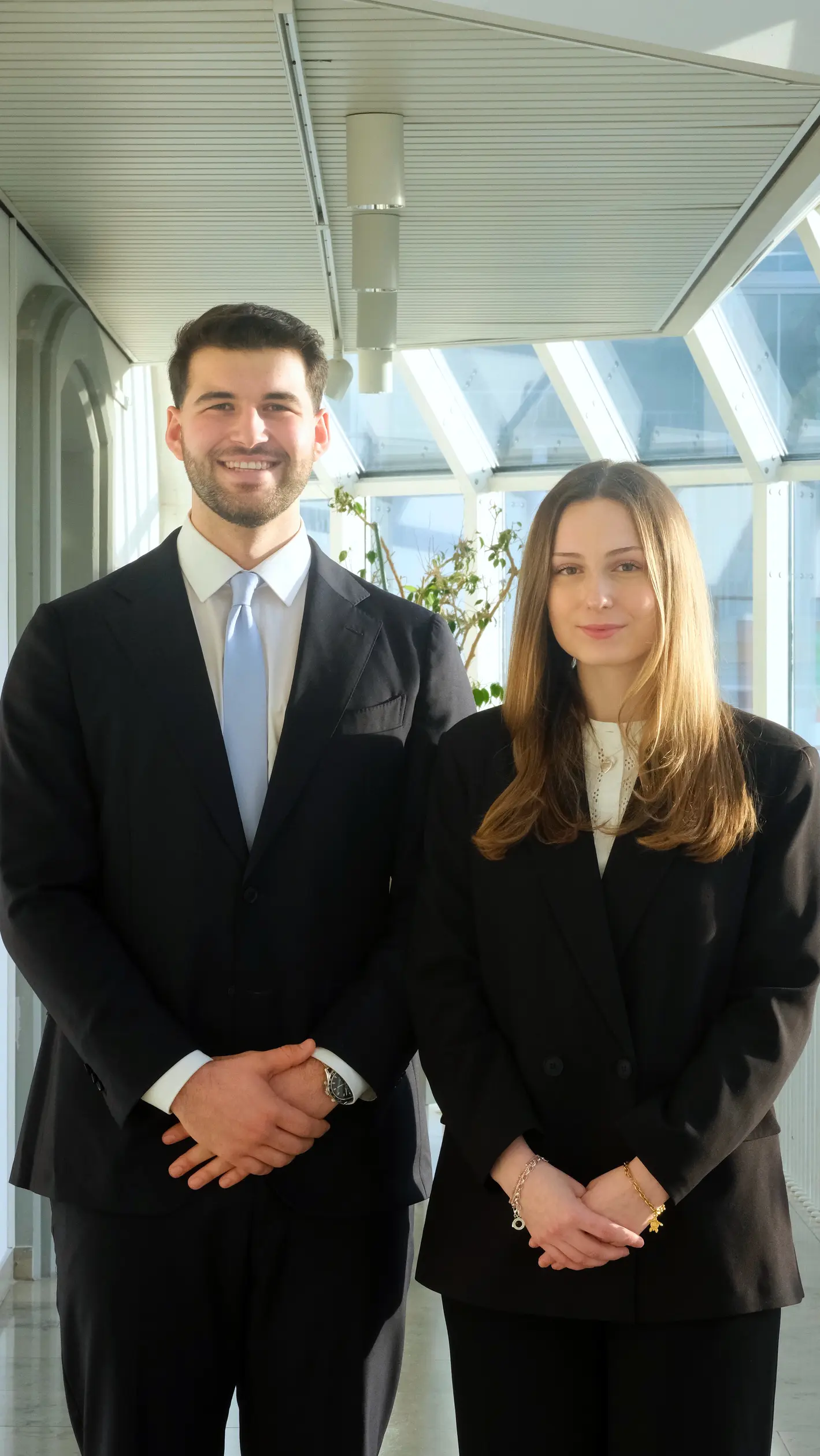 Portrait of Arjon Hajdari and Marisa Thomas, Initiative Development